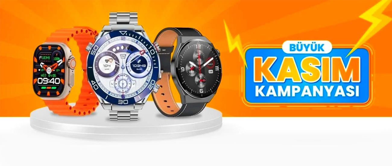Akıllı Saatler Şimdi Stokta